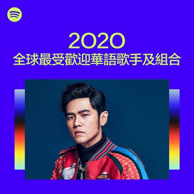 2020流行音乐排名英_Spotify2020年最受欢迎的华语流行音乐艺人和歌曲揭晓