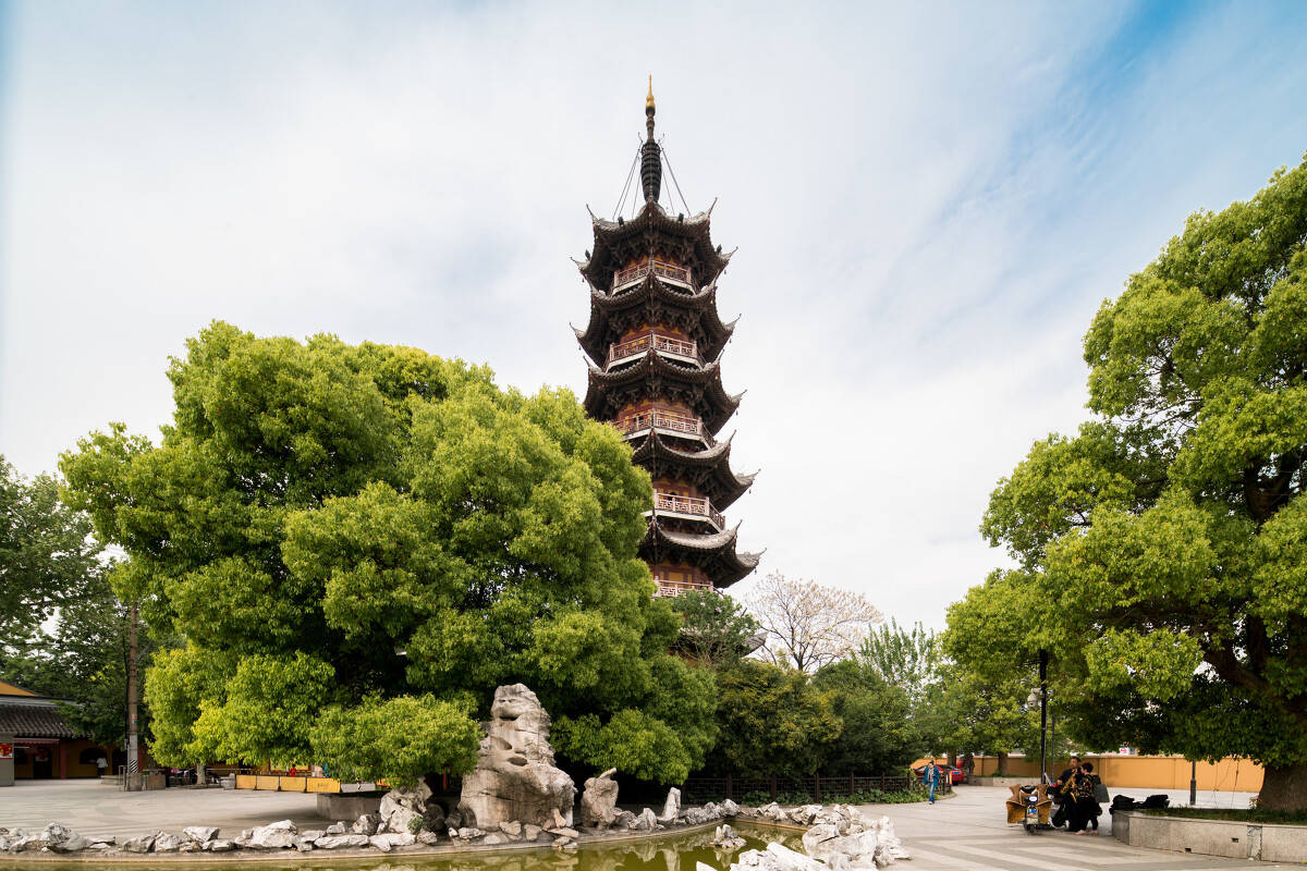 龙华塔与龙华寺