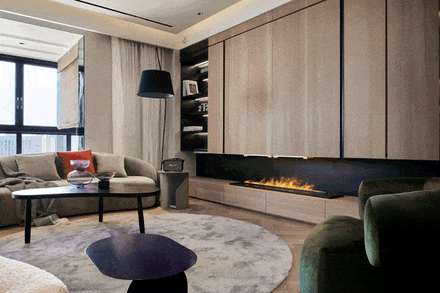 爱林整装-沈阳180平现代简约风大平层装修_设计的