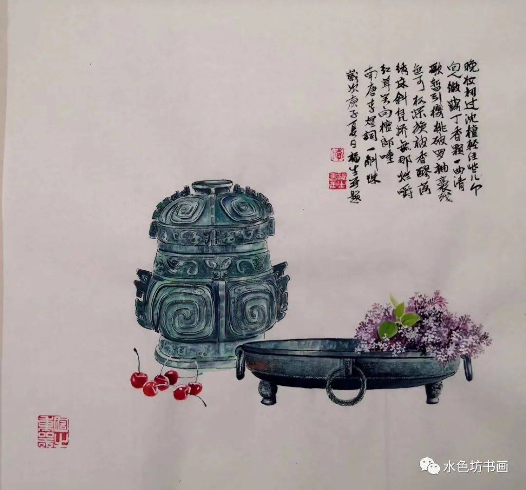 画家专栏│李福生—青铜古韵 博古情怀_作品