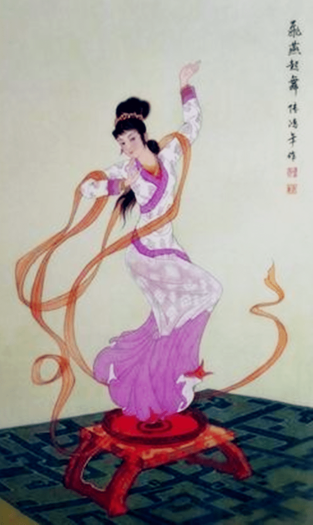 赵飞燕在跳舞的时候,无意间发明了一种裙子,从此风靡中国上千年