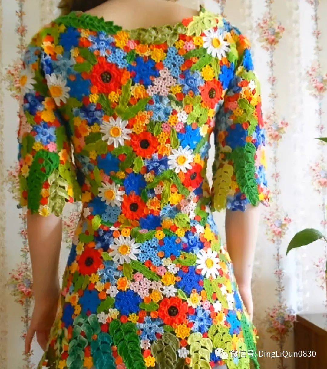 「针织作品」37款爱尔兰钩花服饰,美到让人一见倾心!