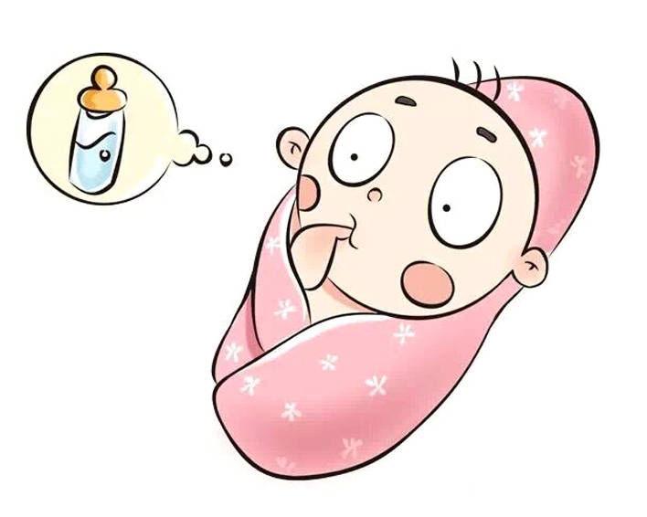 既然是常态,就可以放下一半的心,其实,你看到的是宝宝吮吸手指,看不到