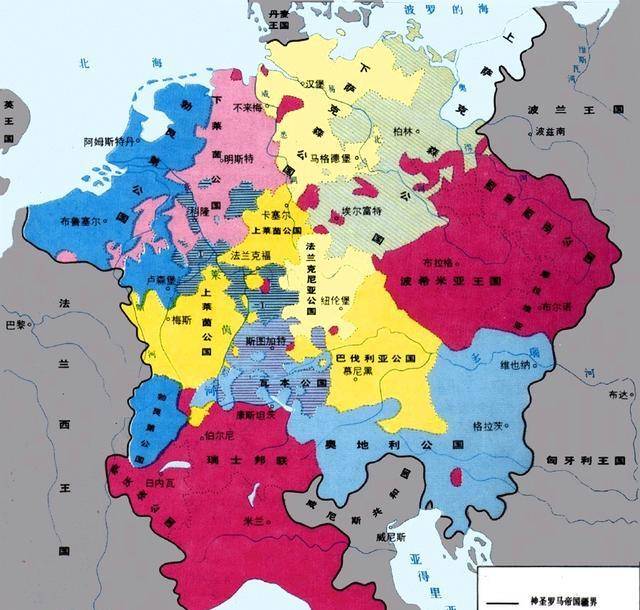 神圣罗马帝国地图