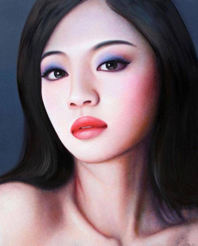 图片[17]-青年艺术家张向明油画中的北京女孩-魔性次元
