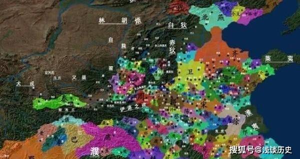 西戎占秦国人口_秦国地图(2)