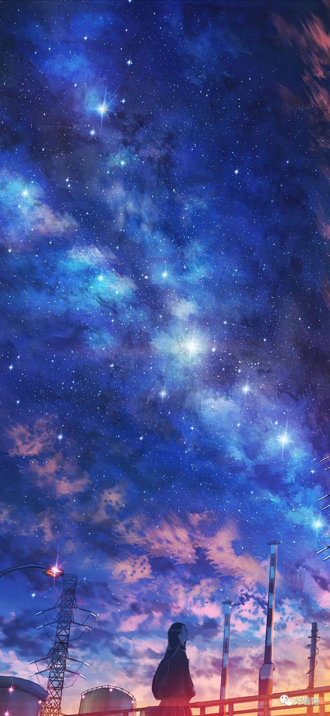 星空图片大全|星空壁纸超清|唯美|真实夜景|星空图片梦幻所念皆星河