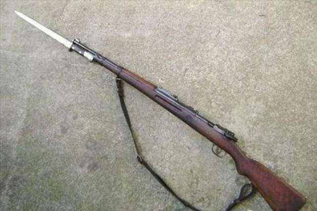 抗日战争时期国民党军队的步枪为什么非常少看去有刺刀的