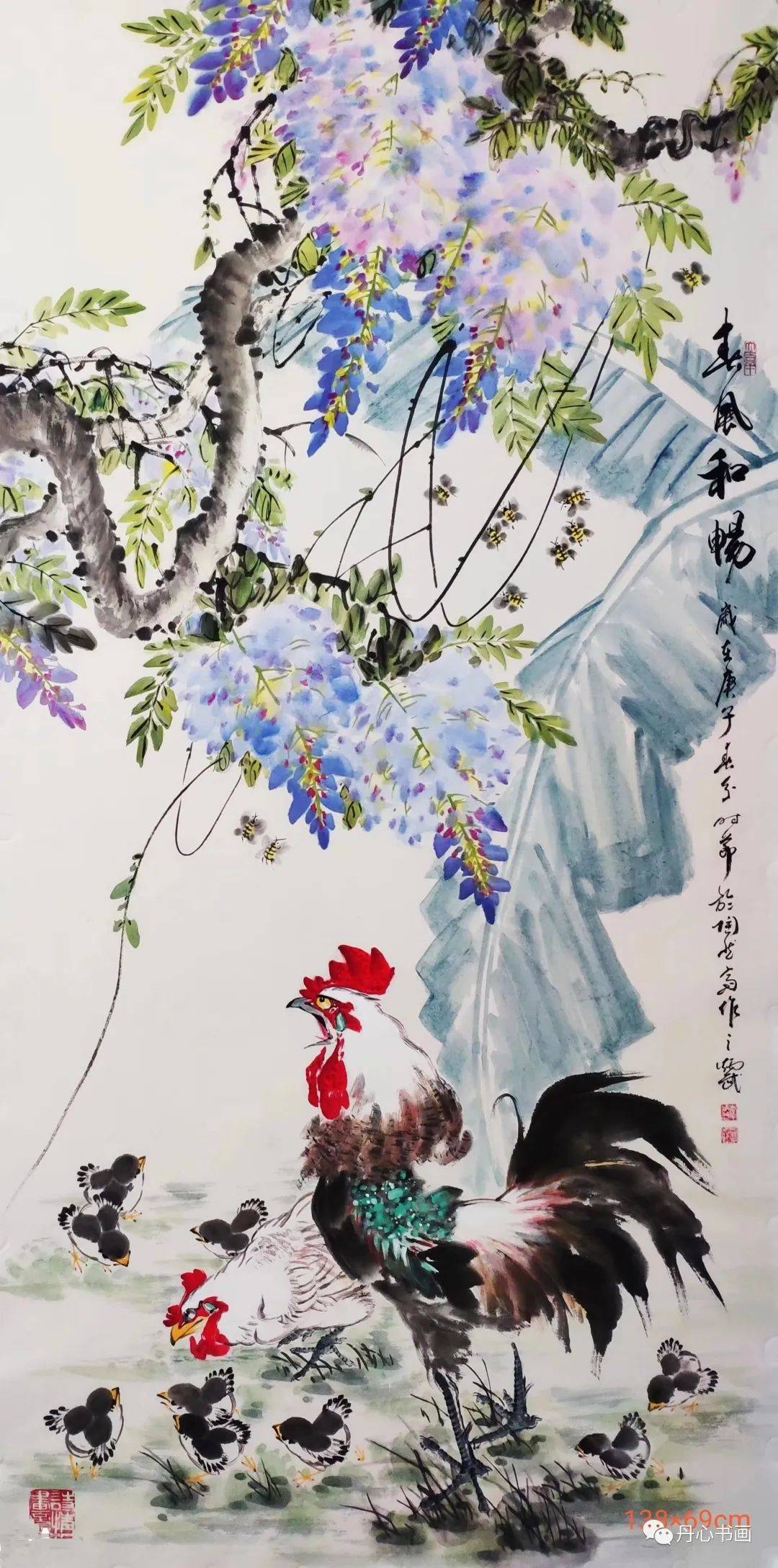 构意清新见洒脱潇洒自然见深厚花鸟画家李炳武