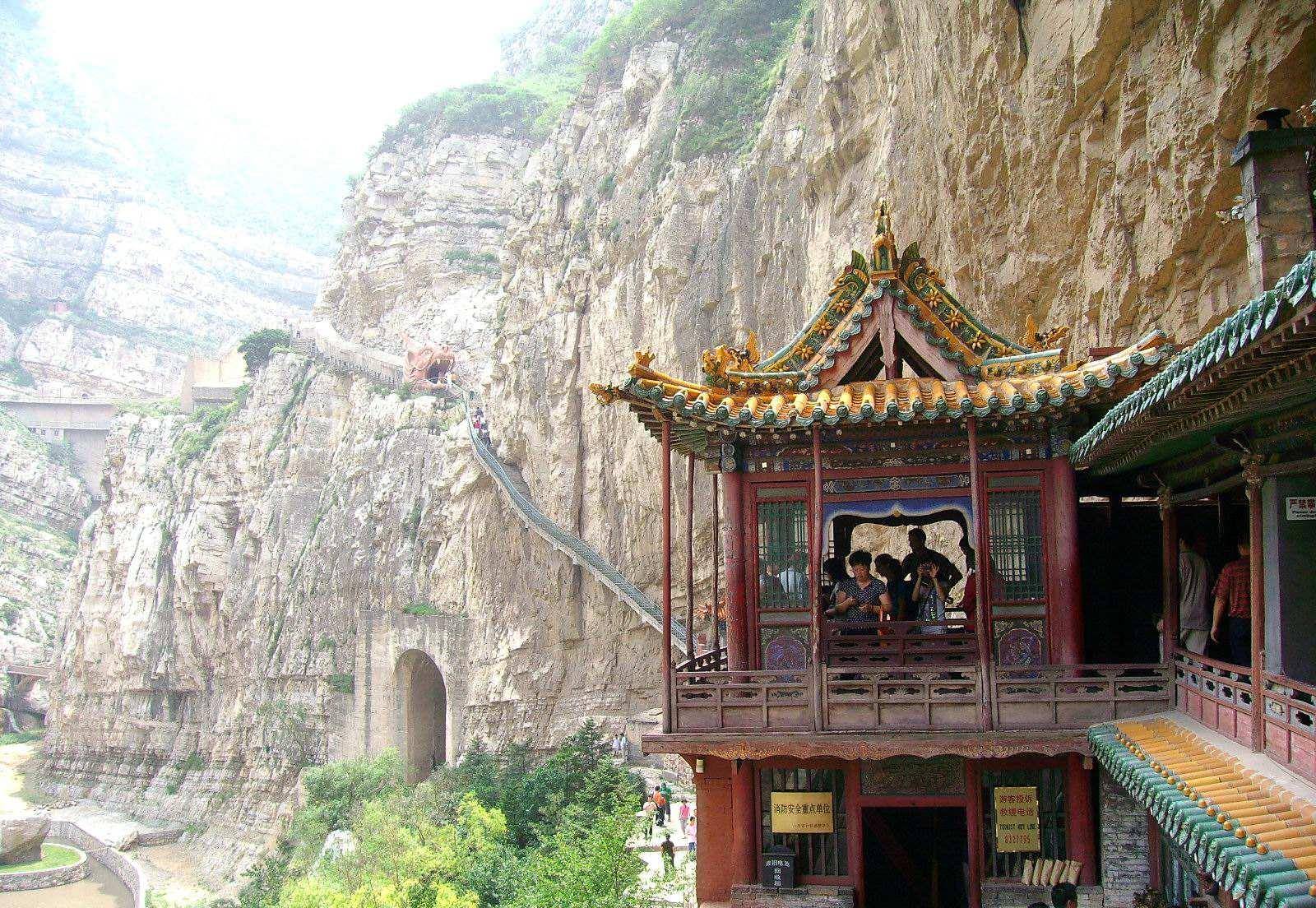 原创倒悬空寺,何马小说《藏地密码》中提及的一个巨大的建筑