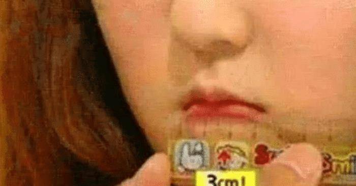 世界上嘴巴最小的女人,只有3厘米,吃饭是最大的问题,那能干嘛