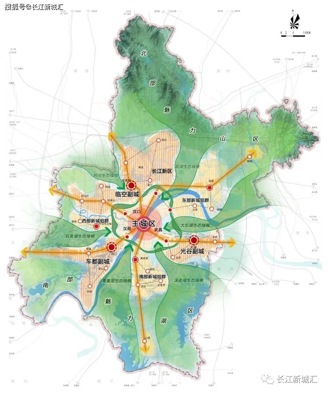 定了!武汉十四五规划提出:做强长江新区副城
