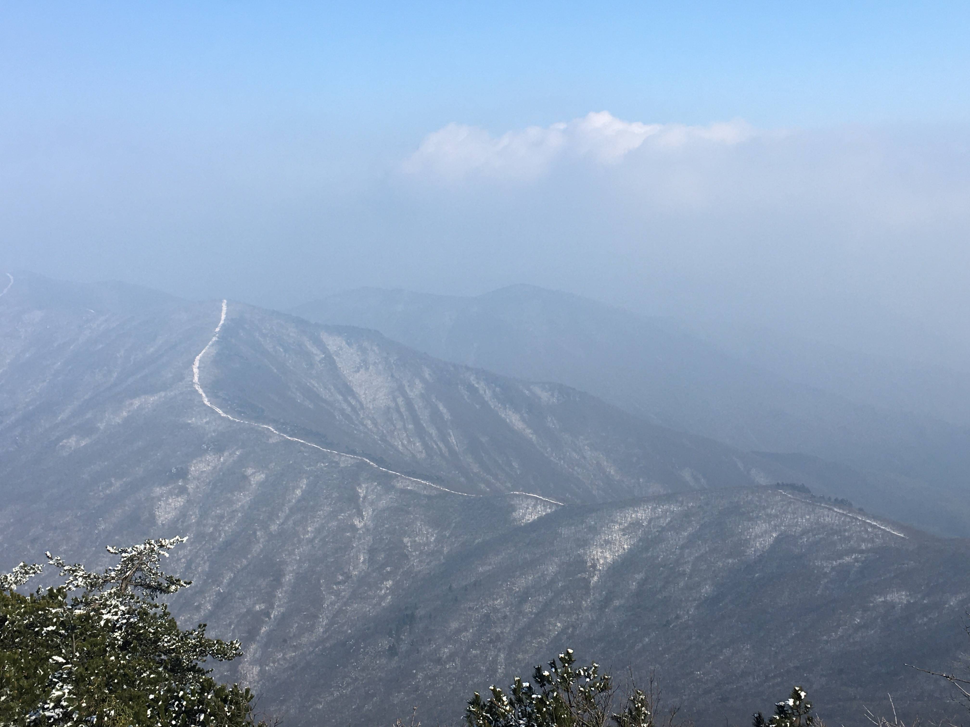 户外天目山脉第一峰龙王山