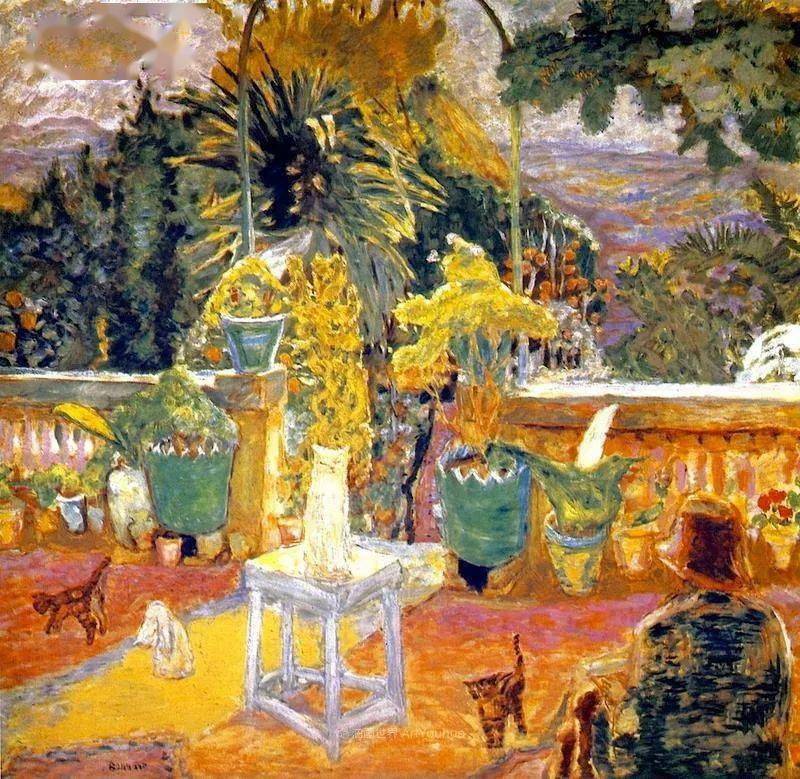 以色彩而闻名法国著名画家皮埃尔博纳尔油画作品欣赏
