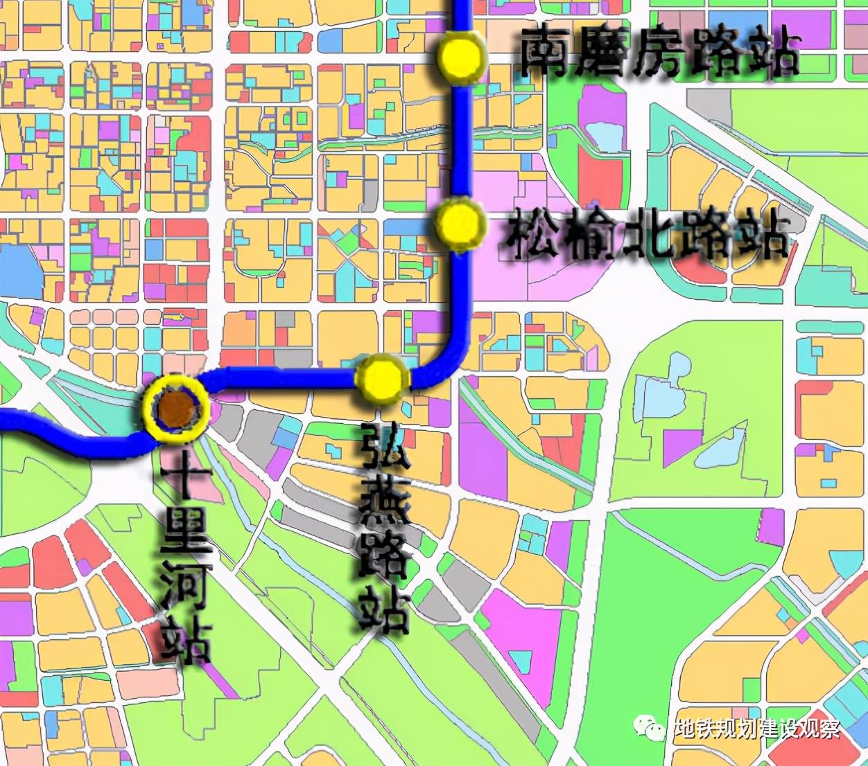 官宣14号线取消一站,将由新建线路弥补_八里庄