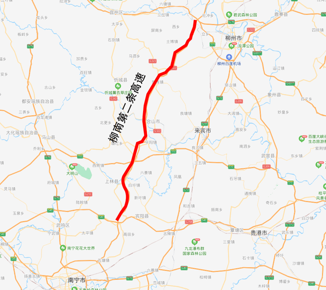 原创定了!广西2021年,包括柳南第二条高速在内6条高速建成通车