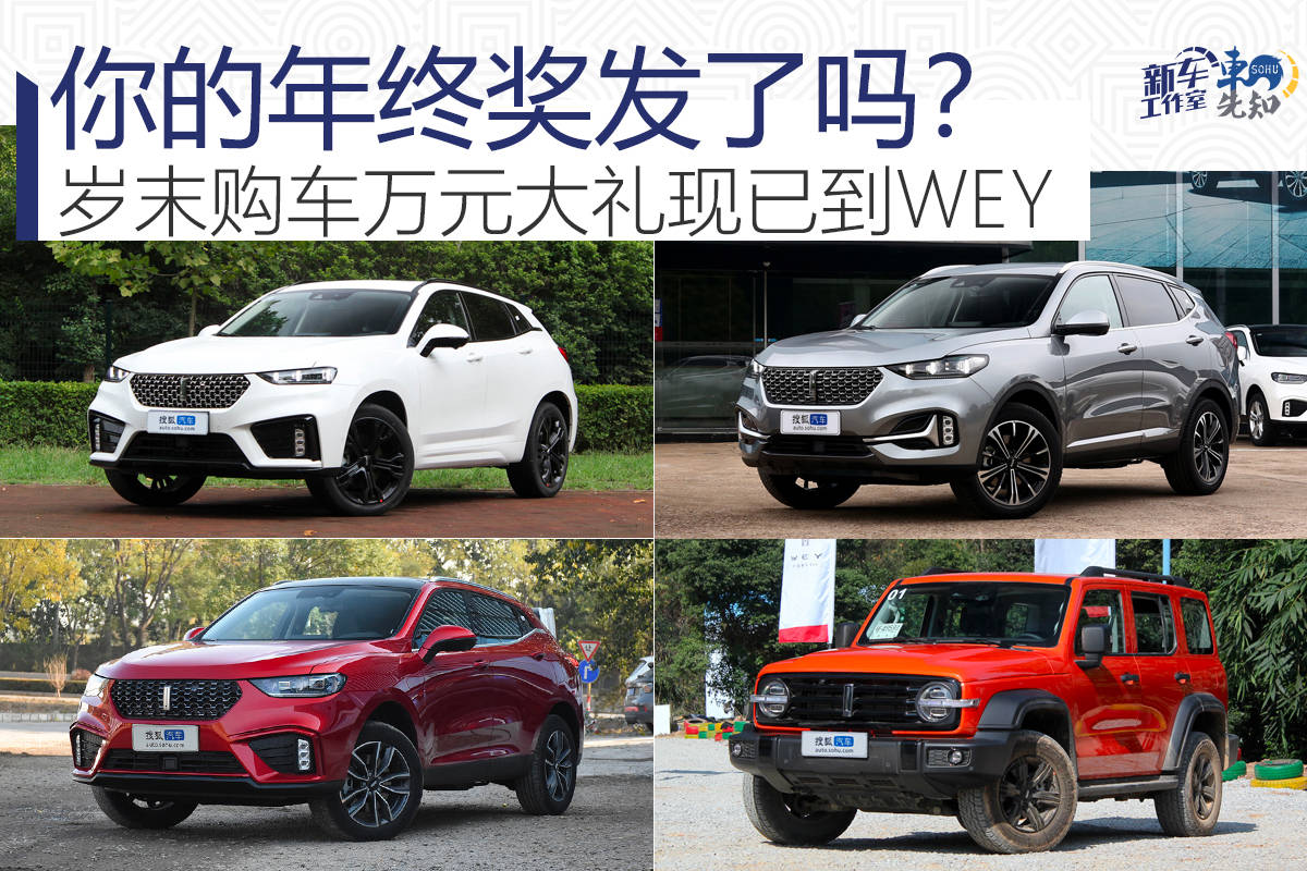 你发年终奖了吗?反正年底买车的礼物是送给WEY的