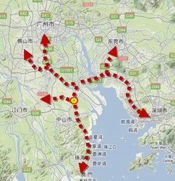 2021中山各镇gdp_中山各镇区学校分配图(2)