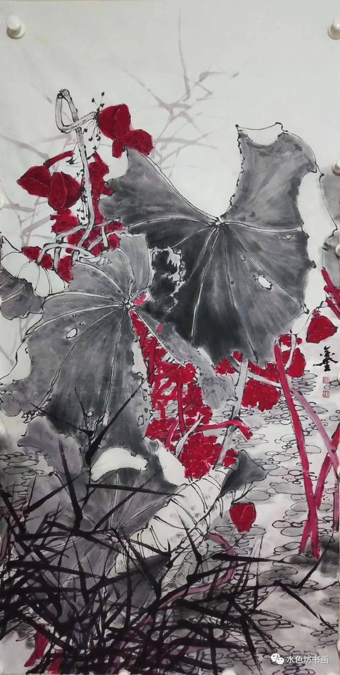 精品花鸟系列作品共赏袁金奎老师的作品,它不是简单地为了画花绘鸟