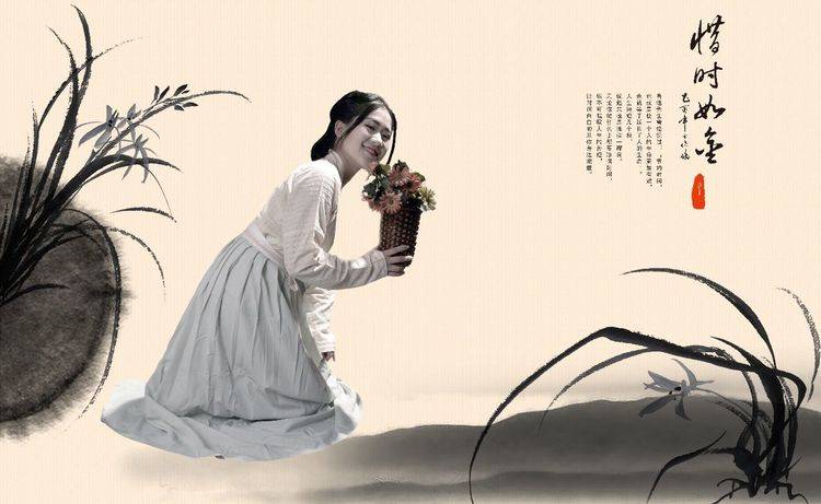原创欣赏古风古韵美女 风情无限
