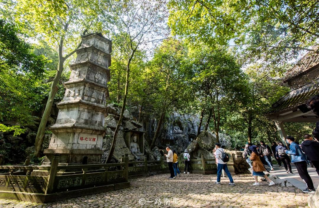 杭州也有“龙门石窟”，造像多达380多尊，有的已经一千多年