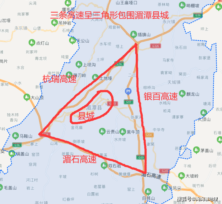 原创贵州遵义市的一个县,三条高速包围县城,形成了"绕城高速公路"