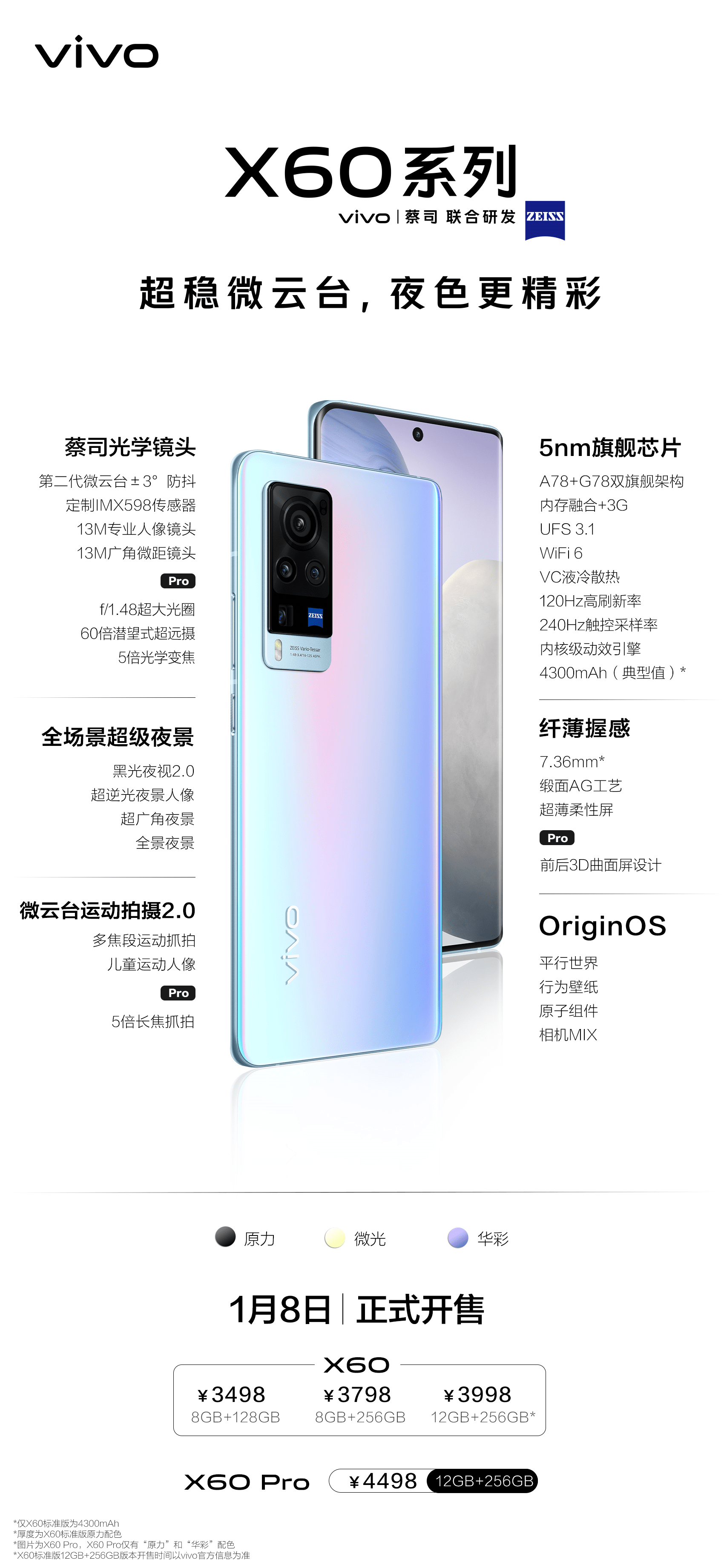 消息资讯|vivo X60 Pro开启预售，全场景智慧影像让你享受创作