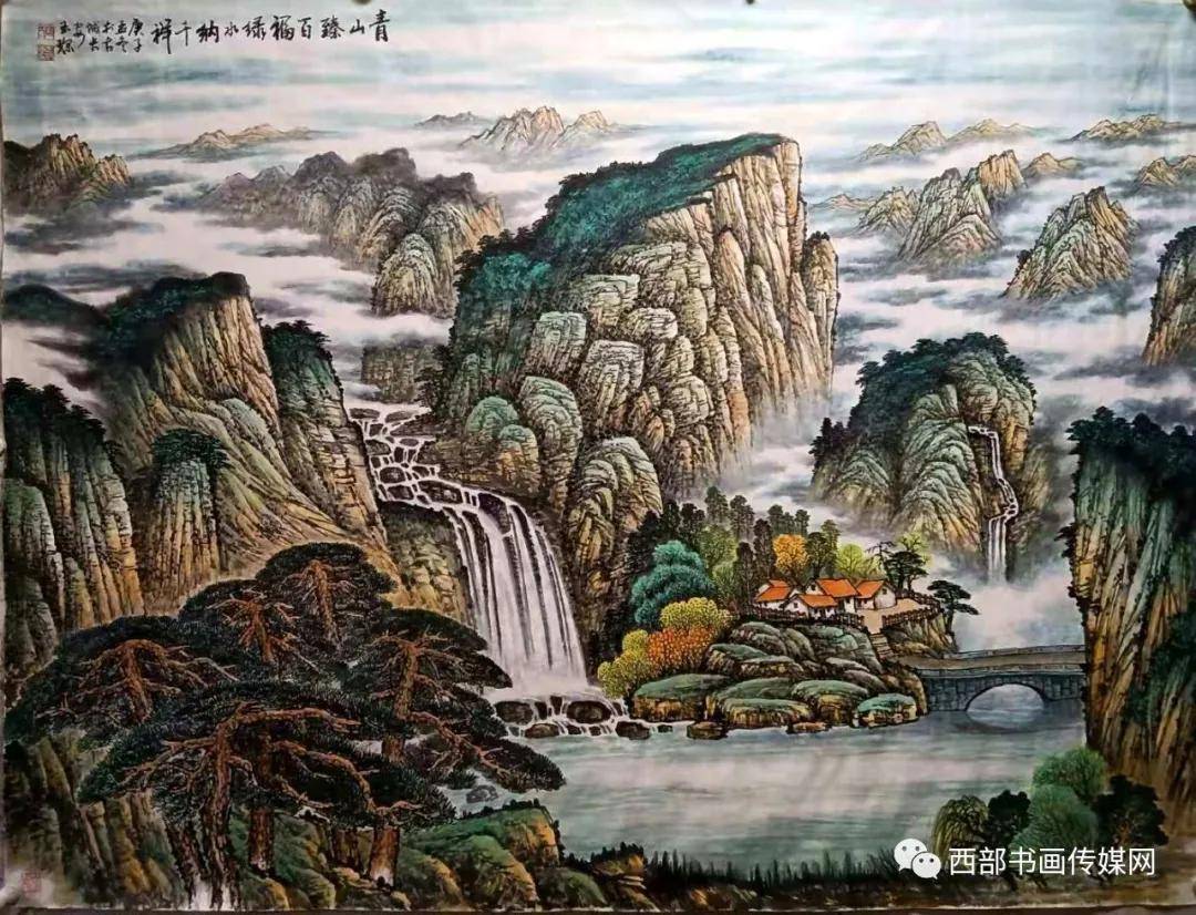 著名山水画家闫玉琛作品欣赏艺术