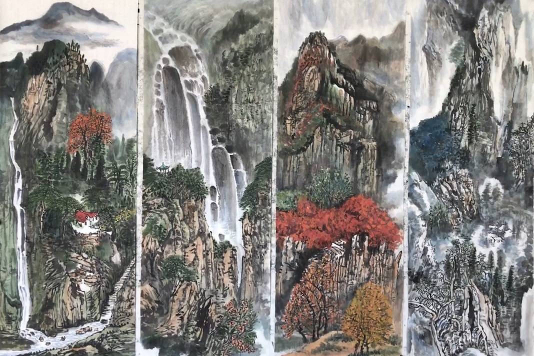 艺术评论 | 用笔墨写自然之诗情——读画家吴木离的山水画