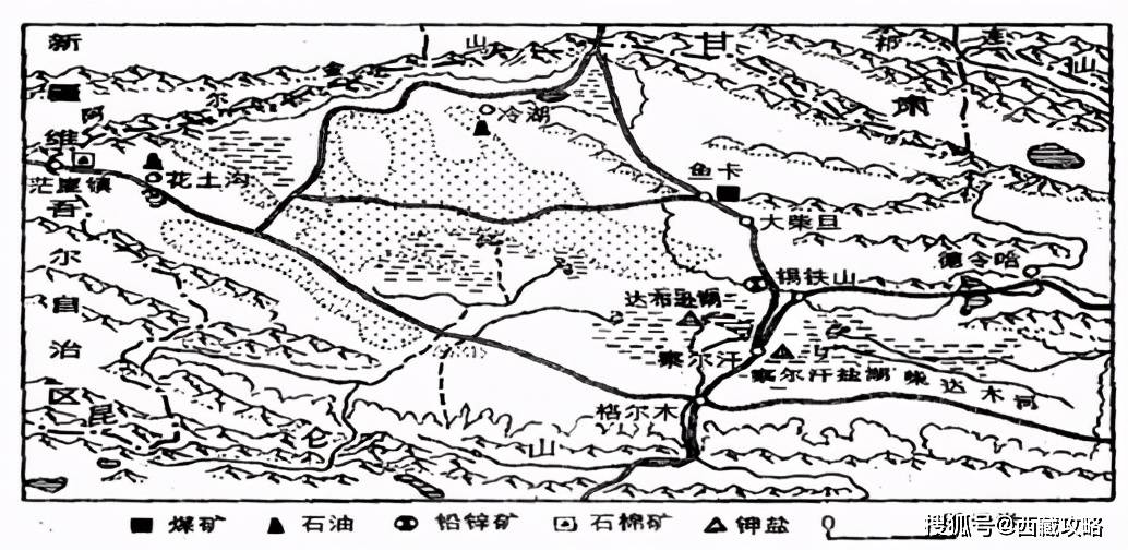 柴达木盆地,中国三大内陆盆地之一,25万平方千米的盆地因盛产各类矿藏