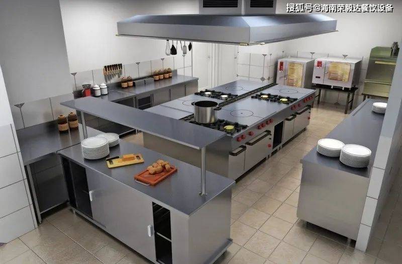 未来商用厨房同时追求人性化的设计方向,主要体现在:空间布局最优化
