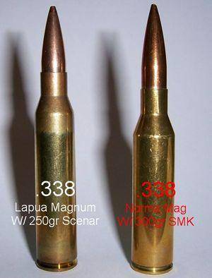 62x51mmnato弹,而8.6x70mm则作为专用狙击弹.