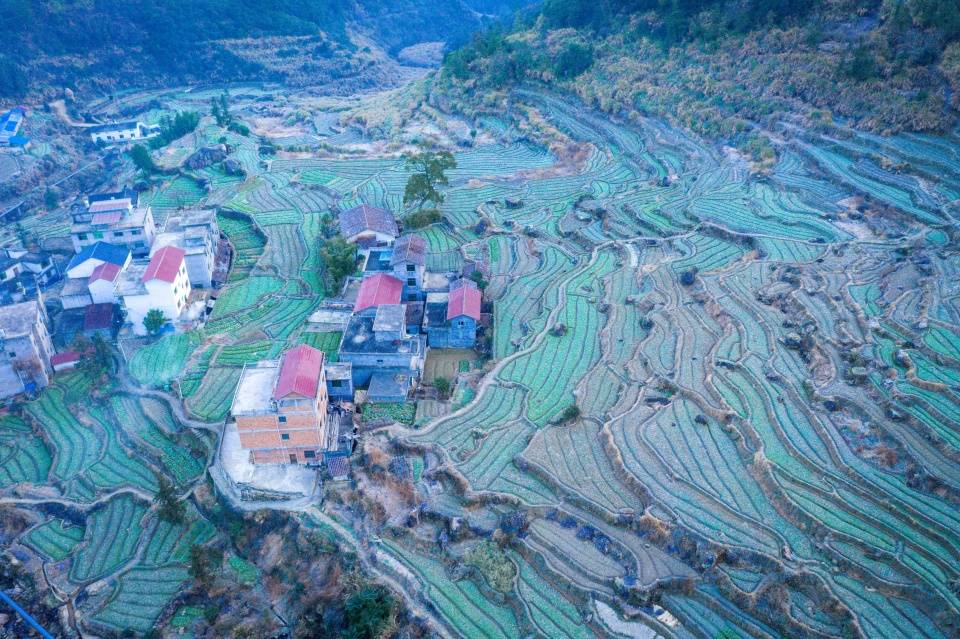 葛路梯田媲美元阳梯田，住在林田之间是什么体验？