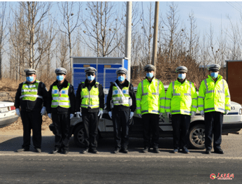 携四方交警保八方平安警察节我在岗