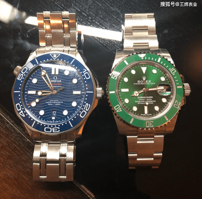 戴了一年讲讲欧米茄海马300和劳力士绿水鬼佩戴感受