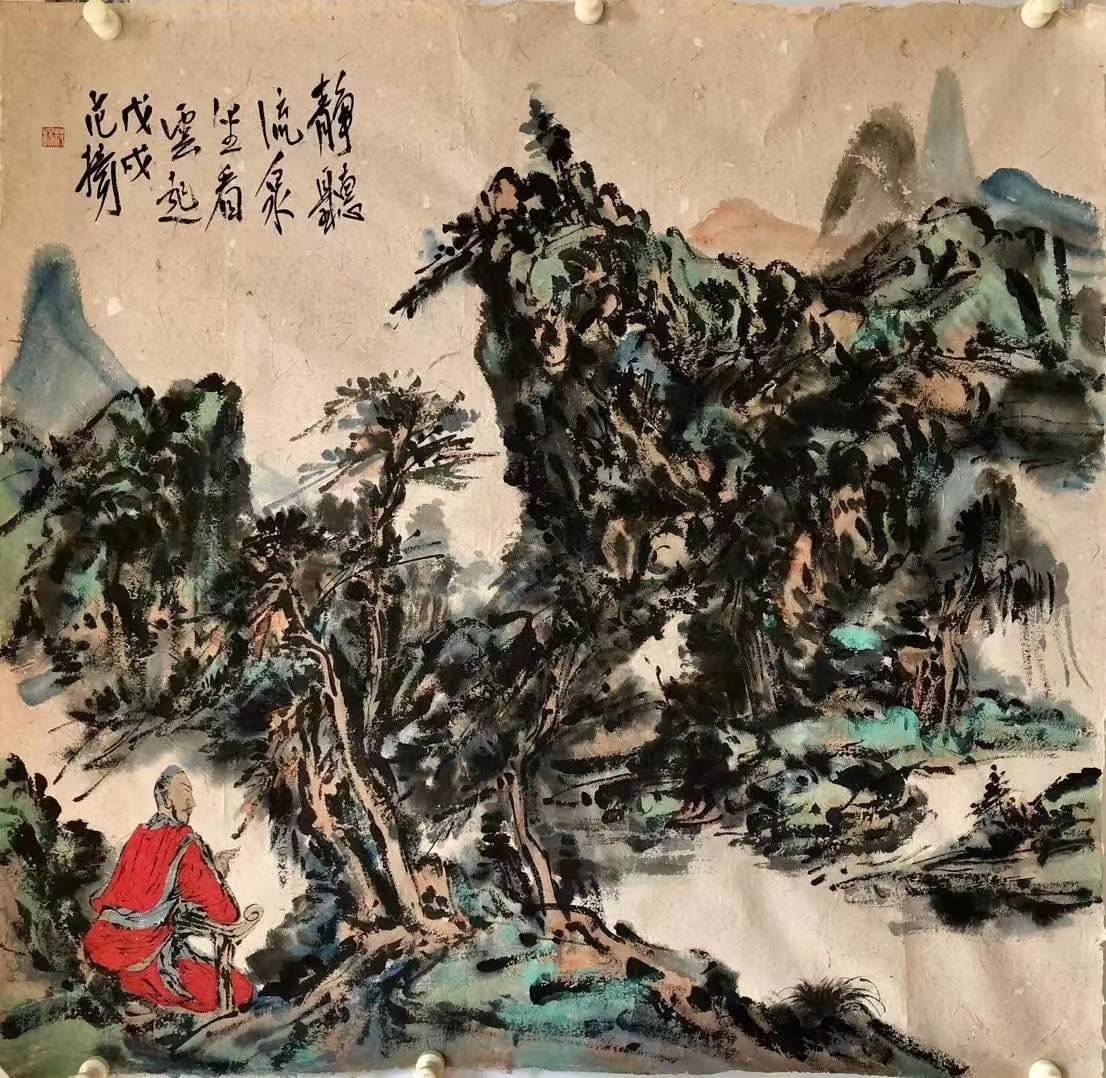 当代名家范扬作品欣赏_山水画