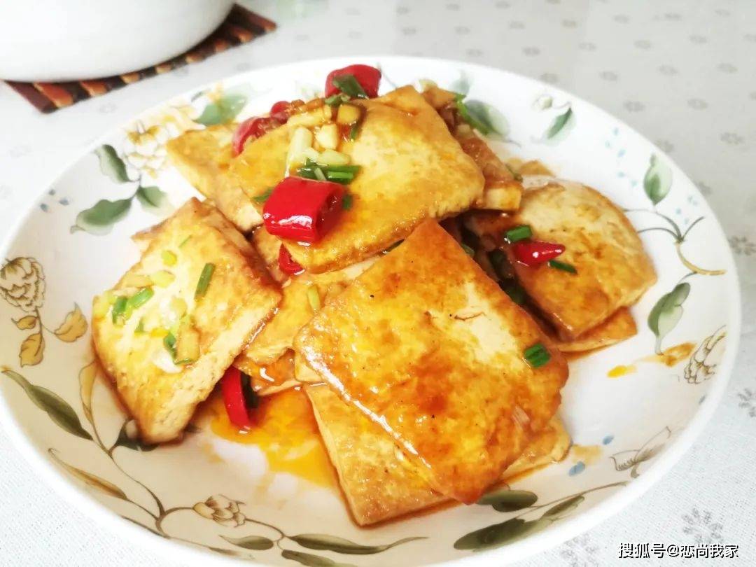 三,香煎豆腐