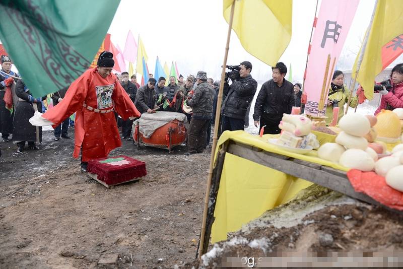 原创实拍年味中国,大雪中的先农坛祭祀