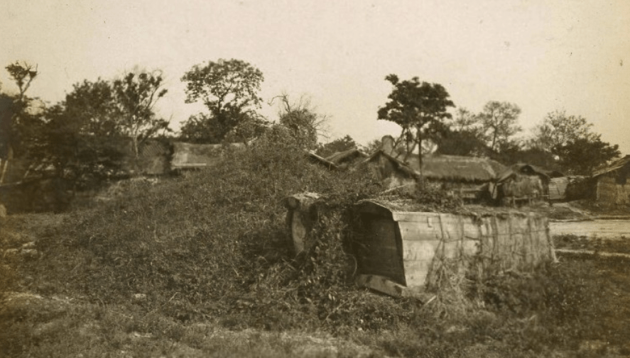 1908年,珍贵晚清老照片,那时候雷峰塔还没倒塌