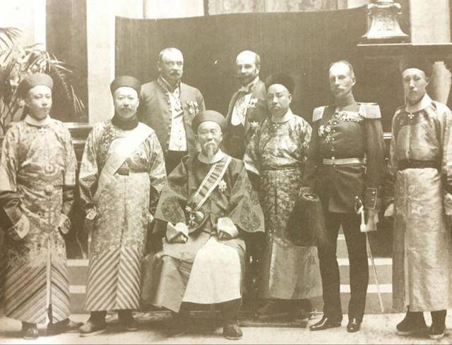 【李鸿章和孙子李国雄】
