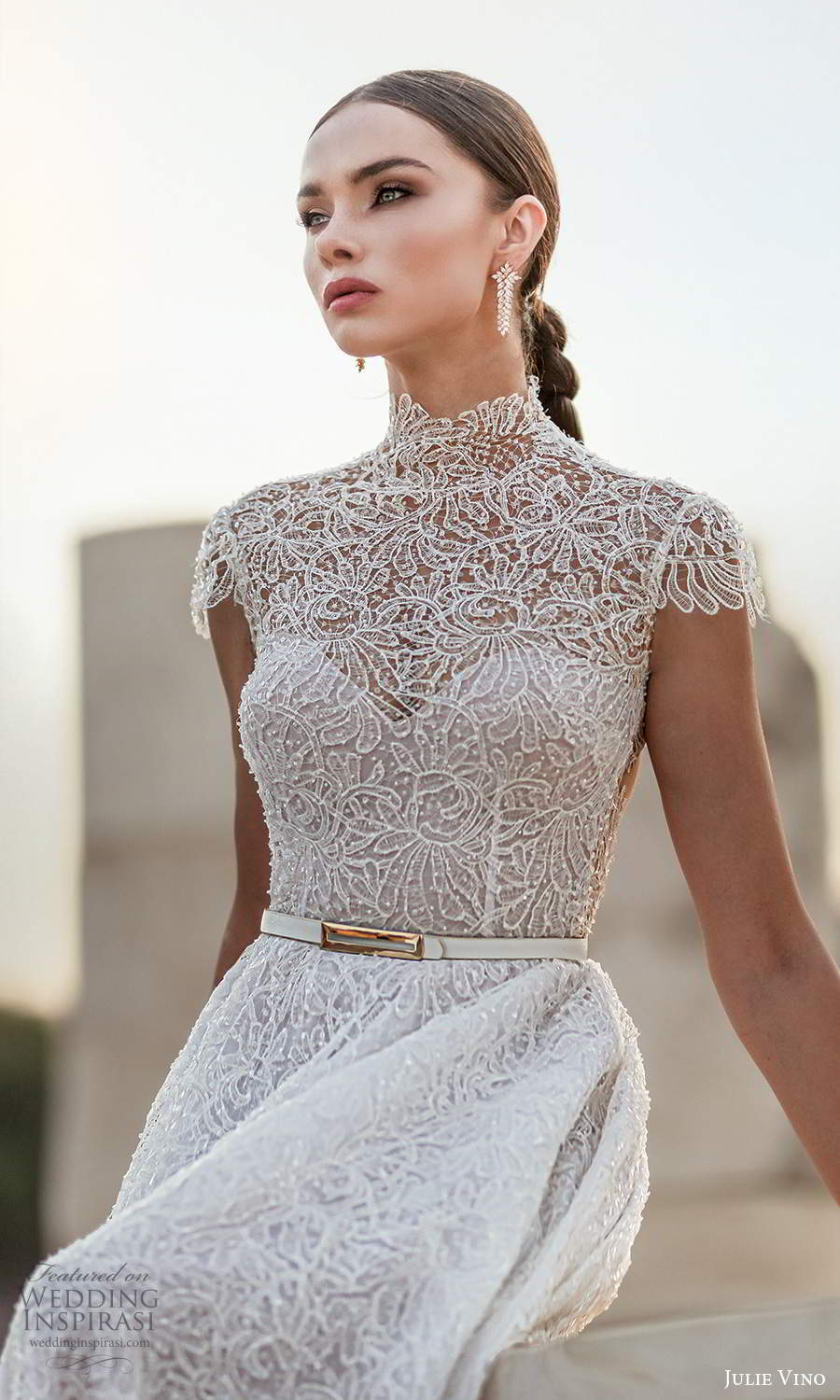 julie vino 2021 "palace"婚纱系列 富豪的轮廓与现代