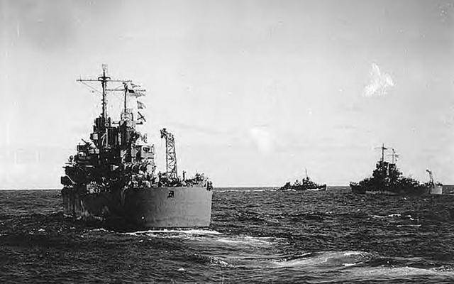 太平洋战争-库拉湾海战