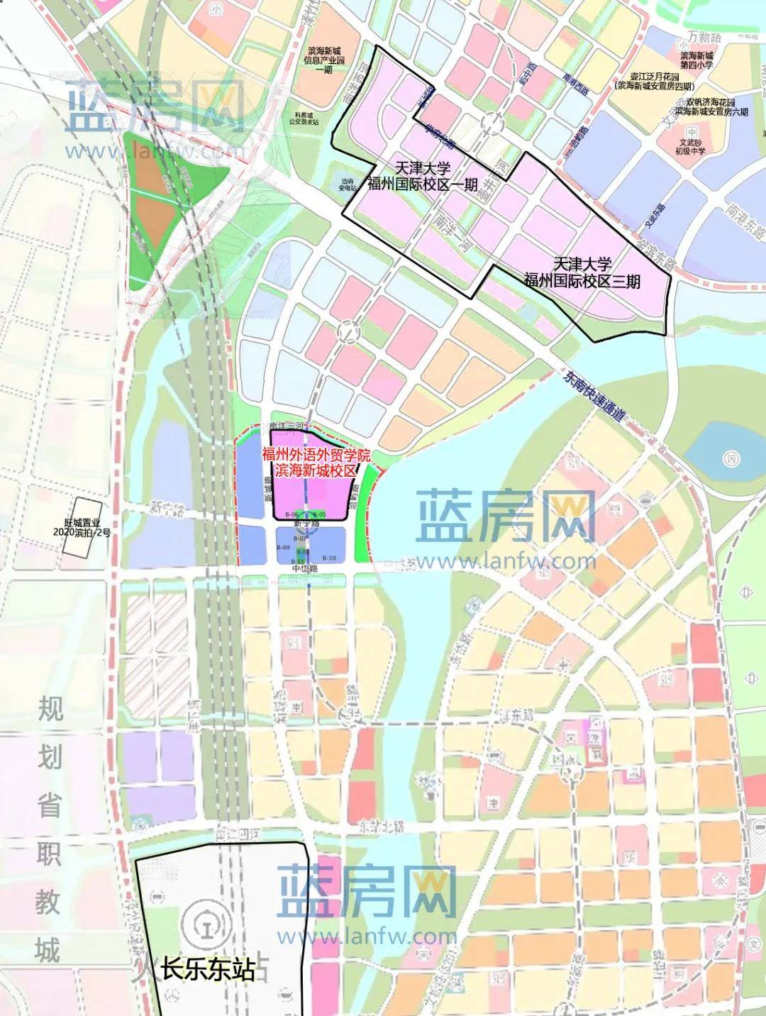 此外,福州滨海新城今年还计划加快推动福建职教城建设,推动征迁交地