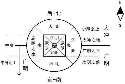 阴和阳是按照性质来分的,太阳和少阳,太阴和少阴是按照数量和程度来分