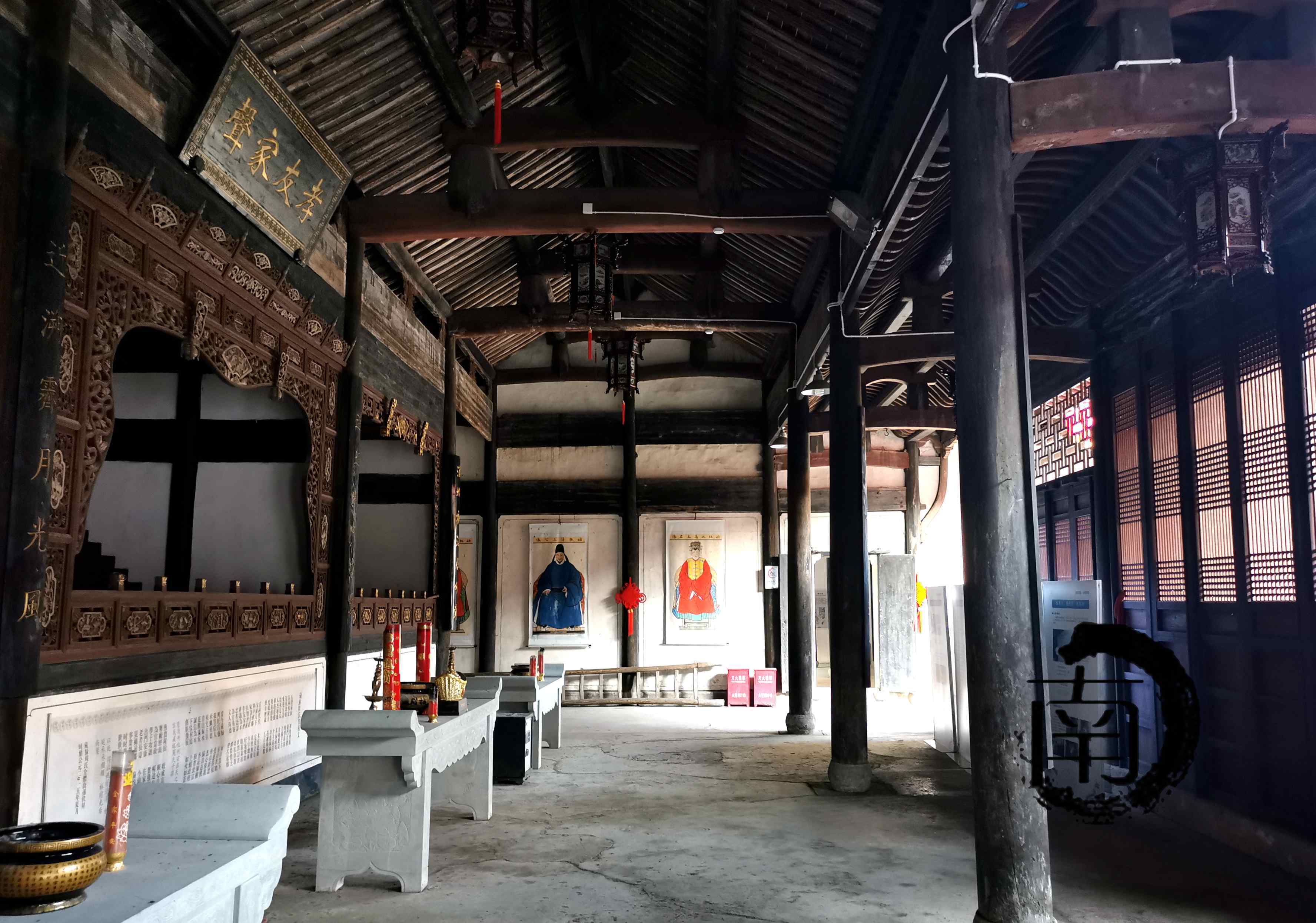 浙诸暨藏绿乡土建筑周氏宗祠