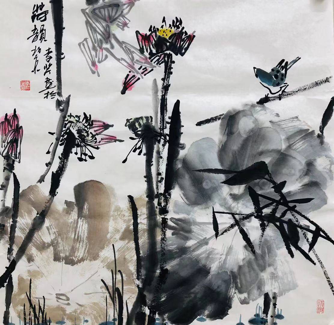 国家一级美术师李芹国画作品欣赏