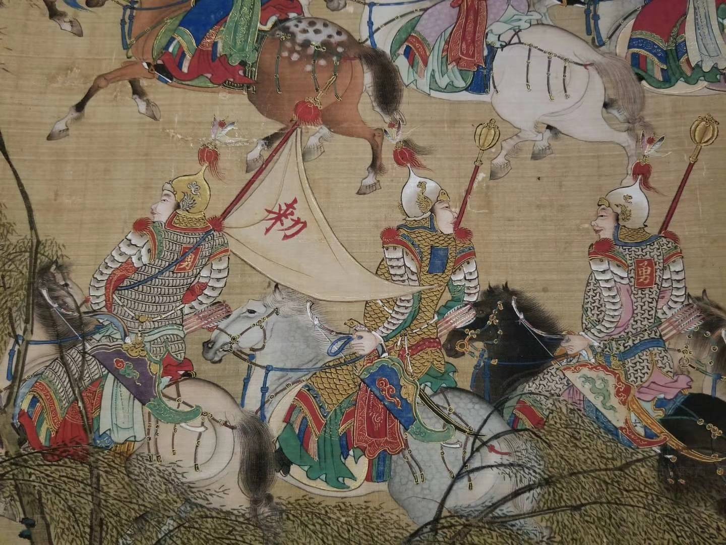 万历皇帝出行图