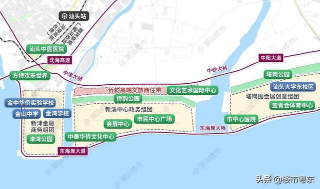 2021年,东海岸新溪片区,全面爆发_汕头