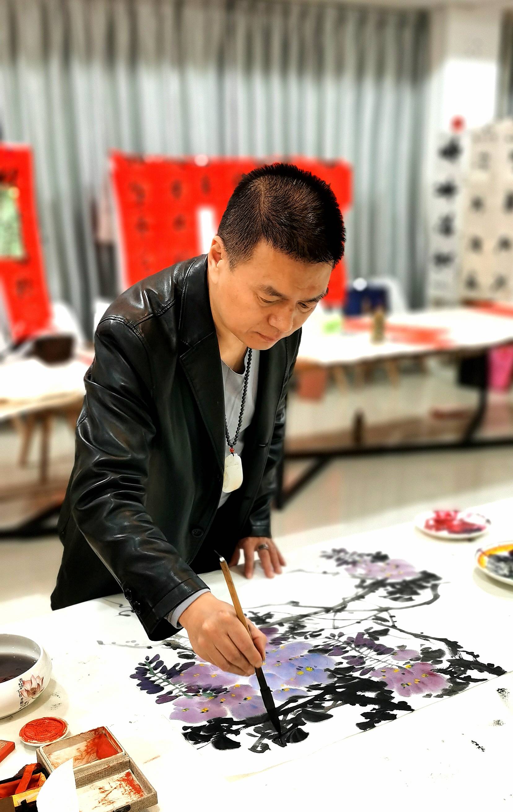 中国百杰书画家作品选登魏长春书画作品欣赏