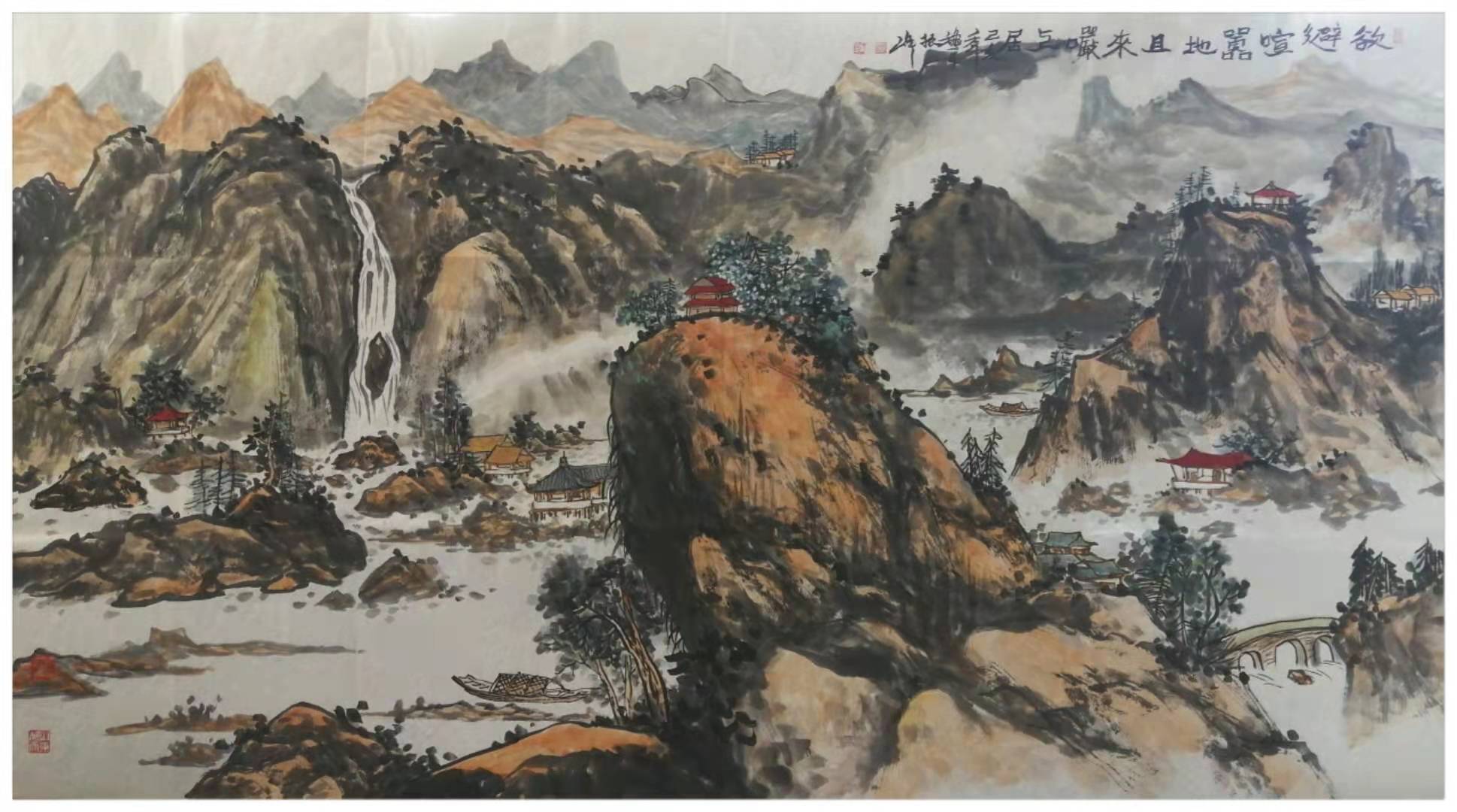 当代实力派画家何振峰国画作品欣赏